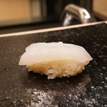 鮨 なんば - 白烏賊　　　36℃/21℃