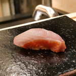 鮨 なんば - 金目鯛　　　38℃/25℃