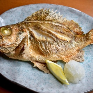 氷見 魚市場食堂 - 料理写真:本日の姿焼魚定食