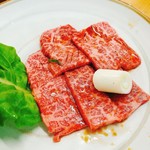 スタミナ苑 - 上カルビ@2500円