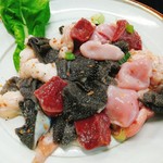 スタミナ苑 - ミックスホルモン@1800円