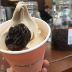 미카도 커피 가루이자와 쓰루야점 - モカソフト350円
      このプルーンが美味しいのでいつもカップでオーダーします。