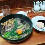 なにや - 牛すき焼き麺