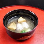 日本料理 山里 - ☆椀物 牡丹鱧みぞれ仕立て