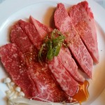 但馬家幸之助 - 上物ランチ　上カルビ・上ロース