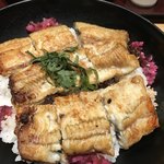 忠八 - 白焼き丼♪