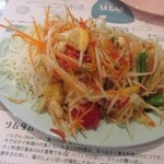 東桜パクチー - 青パパイヤのサラダ