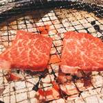 赤身専門店炭火焼肉 みはら 中央店 - 宮崎牛カルビ