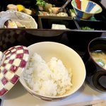 有隣荘 - ごはんが少なかったけど、ちょうどいい量でした