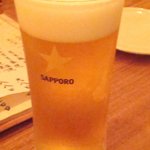 Koiseikawa Katou - May-11　2　生ビール