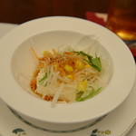 チャイナ 梅の花 - 豆腐サラダ