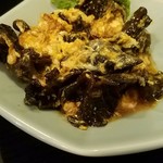 多古屋 - キクラゲと玉子の炒め物