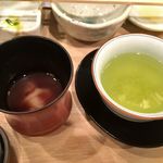 唐井筒 - デザート（一口汁粉）