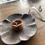 焼き菓子：りんごとくるみのタルト