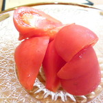割烹 市川 - 美味しいトマト