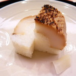 味 ふくしま - 焼き筍のお寿司　香ばしい～！