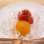 味 ふくしま - 苺と枇杷