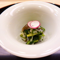 味 ふくしま - 先付　大好きなとり貝と青菜