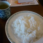 Hatsu Shiyo Utei - ライスセット（ライス中、お茶）