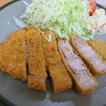 食事処 かとう - 2018年4月　豚カツ定食　900円