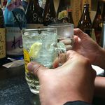 フリーダム ロード - H.30.3.7.夜 ハイボール vs 黒霧島お湯割り de 乾杯♪