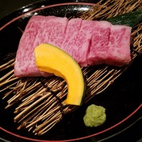米澤牛DINING べこや - 「米澤牛ロース(A5)」（厚切りでオーダー）
