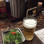 どんこ - 本日の付き出しはどろめです。