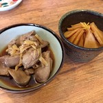 うた 蕎麦とハーブティー - 大山どりレバー生姜煮＆柚子しょうゆ大根