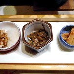 ふわり家 - 季節の三点盛