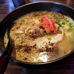 麺屋松三 - 醤油とんこつ（税込780円）
