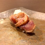 うを徳 - 赤貝 ひも（握り）