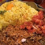 ダルシムカリー - ジャンクトッピングでフライドオニオン追加