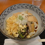 萩原製麺 - 冷たい三味　太麺で