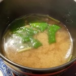 旬菜・旬魚 なかむら - しじみ汁