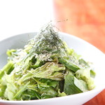 Iki's bountiful tofu and seaweed salad