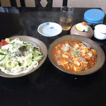 醤々 - 麻婆ジャージャー麺の小 500円