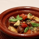 ラ・サンテ - スネ肉とソーセージと野菜のモロッコ風タジン