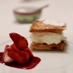 ラ・サンテ - 北海道産イチゴのミルフィーユ