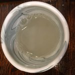 くらそば幸道 - 最後の蕎麦湯