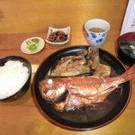 宵 - 金目の煮魚定食 1200円
