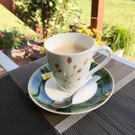 Garden cafe eucalitto - カフェオレ