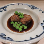 銀座 やまの辺 江戸中華 - 30年5月　鹿ヒレ肉の黒酢和え