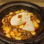 銀座 やまの辺 江戸中華 - 30年5月　天然トラフグ白子の麻婆豆腐