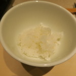 銀座 やまの辺 江戸中華 - 30年5月　御飯