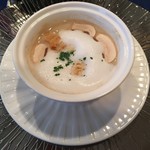 ラ・リビエール - マッシュルームを使ったポタージュスープ