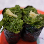 回転鮨 清次郎 - めかぶ軍艦