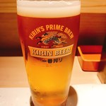 Odashi Detaberu Kushikatsu Tokamameshi No Semmonten Ginan - 生ビール