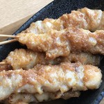 湯あがり食堂 - 白鳥園名物‼︎復刻焼き鳥 アップ