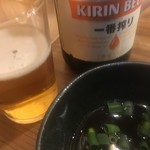 Yakiniku Rokko - 一番搾りビール スーパードライもあり