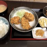 Onigiriyasan - ザンギ定食 550円